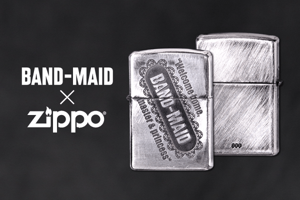 完全予約販売】BAND-MAID「小鳩ミク」× ZIPPOのBAND-MAIDオリジナルZIPPO